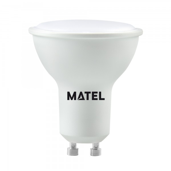 Bomb.led dicroica 120º gu10   6w.neutra (caja de 10 unidades)