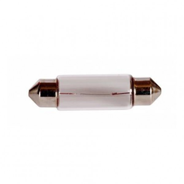 Lámpara plafonier 12v t11x41 10w sv8.5d.blist 2 ud