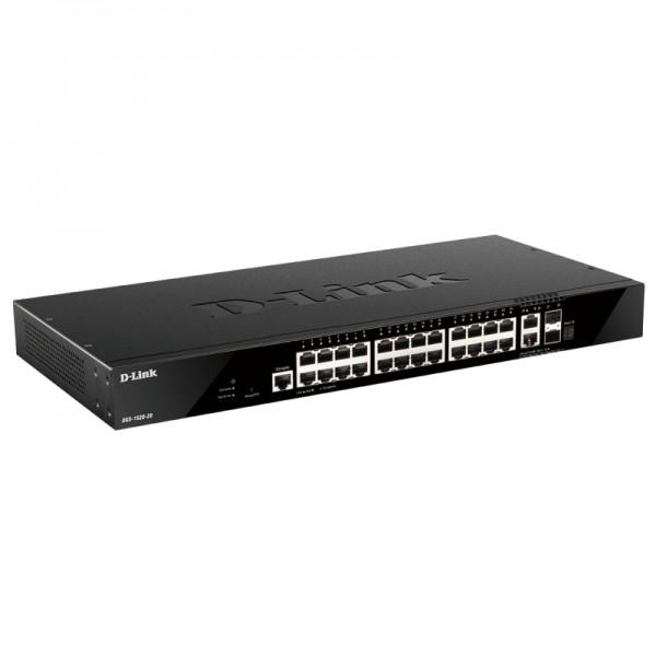 D-link dgs-1520-28/e switch 24xgbe 2x10gbe 2xsfp+