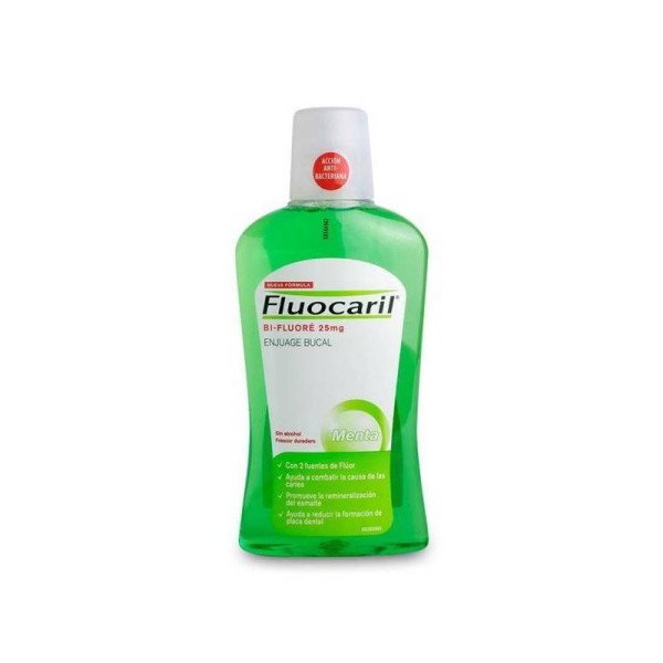 Fluocaril Bi-fluoré 25mg Colutorio Enjuague Bucal Menta 500ml