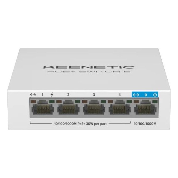 Keenetic poe switch 5 gigabit 5 puertos
