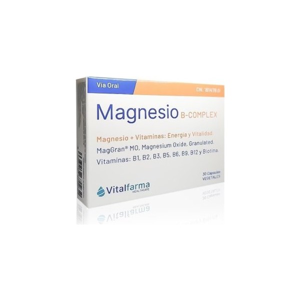 Vitalfarma Magnesio B Complex 30 Caps