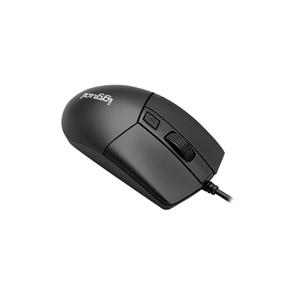 Iggual ratón óptico com-business2-2400dpi negro